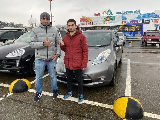 Клиенты ED MOTORSS с привезённым автомобилем